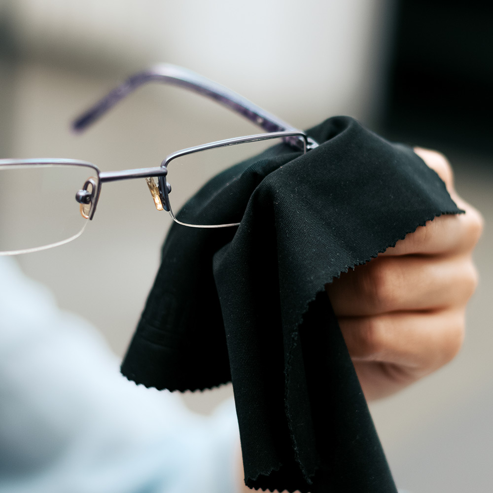 Transfert de chaleur verres en microfibre lunettes lunettes de vue chiffon  de nettoyage avec Votre conception - Chine Chiffon et chiffon de nettoyage  prix